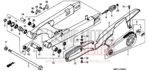 BRAS OSCILLANT XL1000VY de 2000